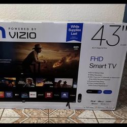 Smart tv ONN Vizio 43 Inch NEW