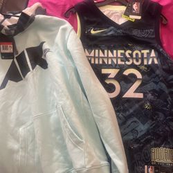 Nike hoodie and jersey 