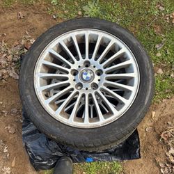 FULL SET OF ORIGINAL 17IN BMW RIMS FOR SET
