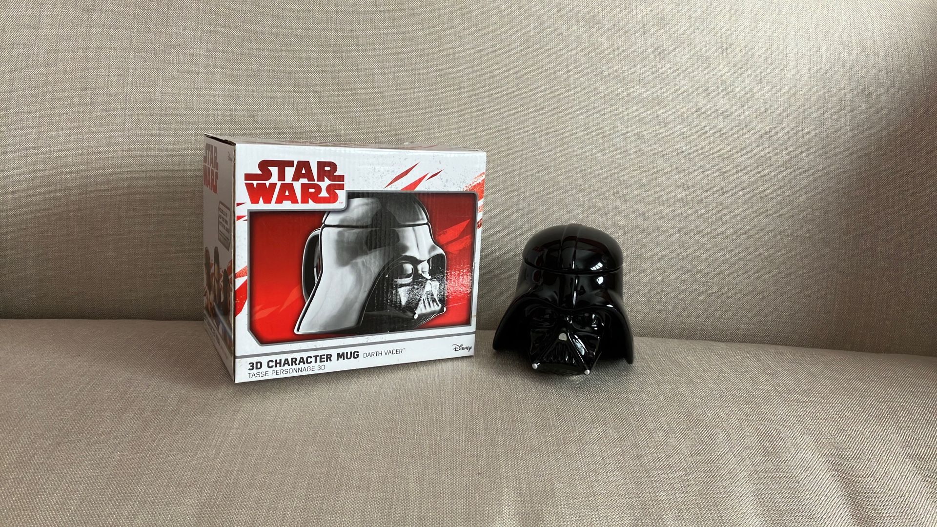 Star Wars Darth Vader 3D Character Mug With Lid. New InBox Never Used