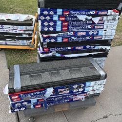 Read Description  13 bundels of GAF roof shingles in Various Colors