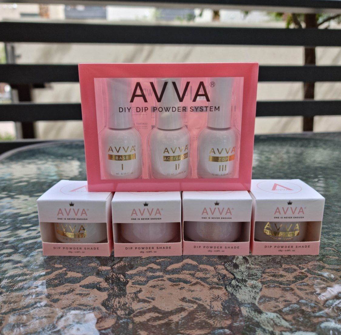 NEW SALE Avva Dip Nail At Home Starter Kit Innovative Dip System NIB