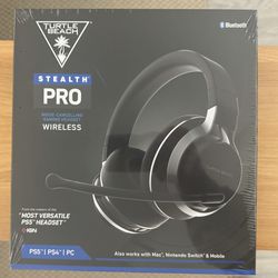 Turtle Beach Stealth Pro Wireless Headset -PS5/PS4/PC - Black