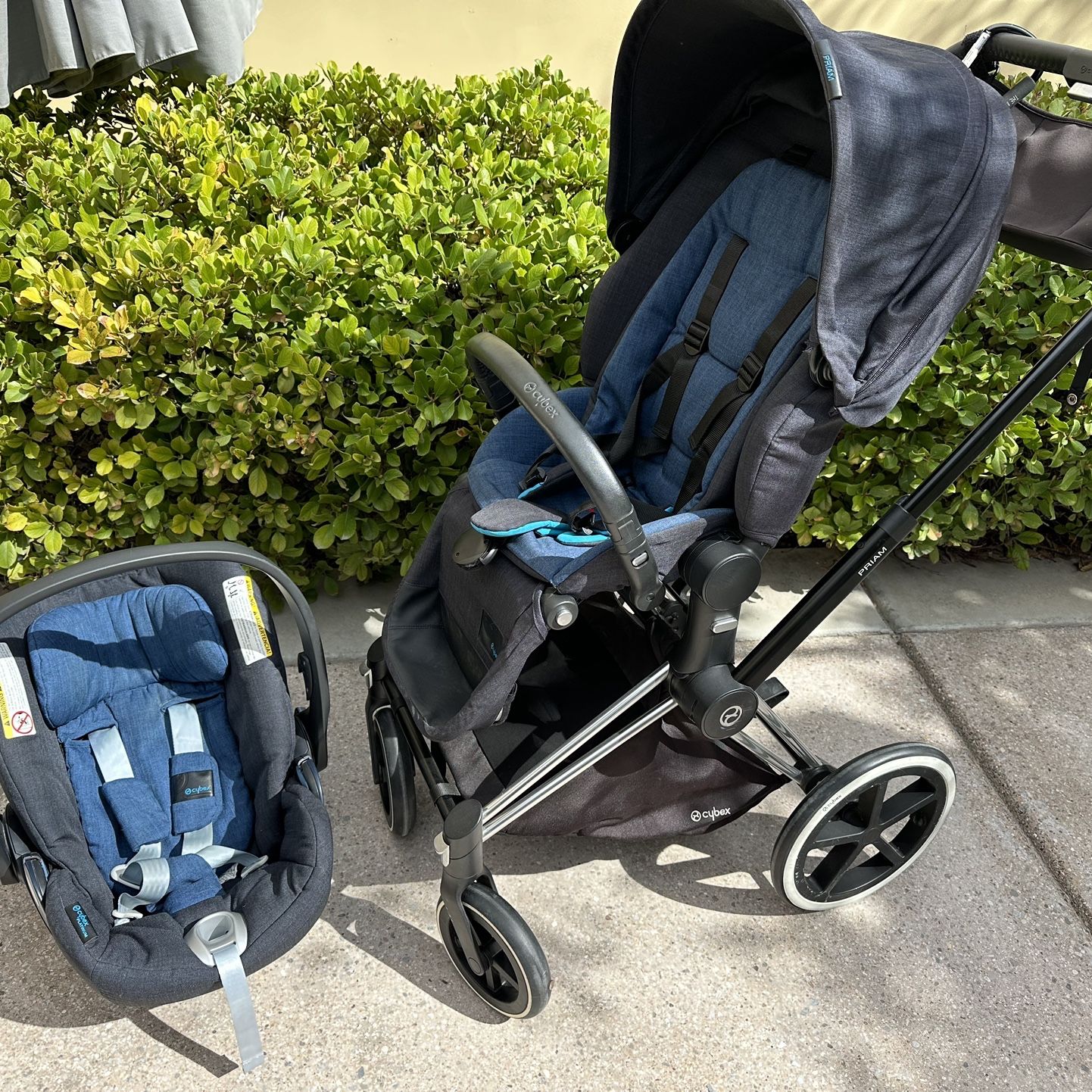 Cybex Stroller Car Seat Set