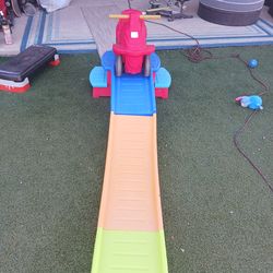 Kids small roller coaster asking only $80 cash paid $159+ at walmart handle is messed up will need to replace could go to lowes and buy a small wooden