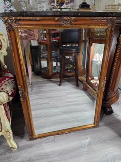 Antique mirror