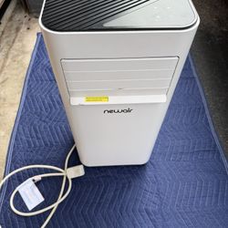 8,000 BTU Portable Air Conditioner No airflow output, power, Compressor works 