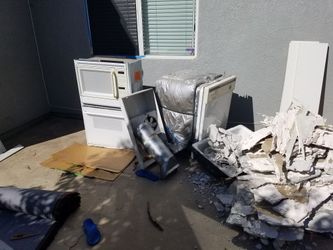 Oven dishwasher and range hood