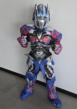 Kid's Transformers Optimus Prime Prestige Costume | Child Transformers Cosplay Halloween Costume for Boys