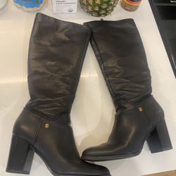 Tommy Hilfiger Leather Knee High Boots