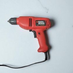 Black & Decker 3/8 Inch Corded Drill 