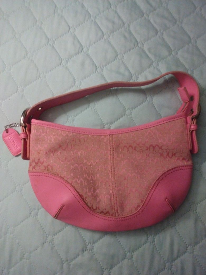 Coach Pink Small Handbag