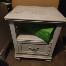White Nightstand 