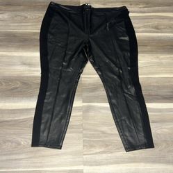 Addition Elle vegan leather pants size 4X
