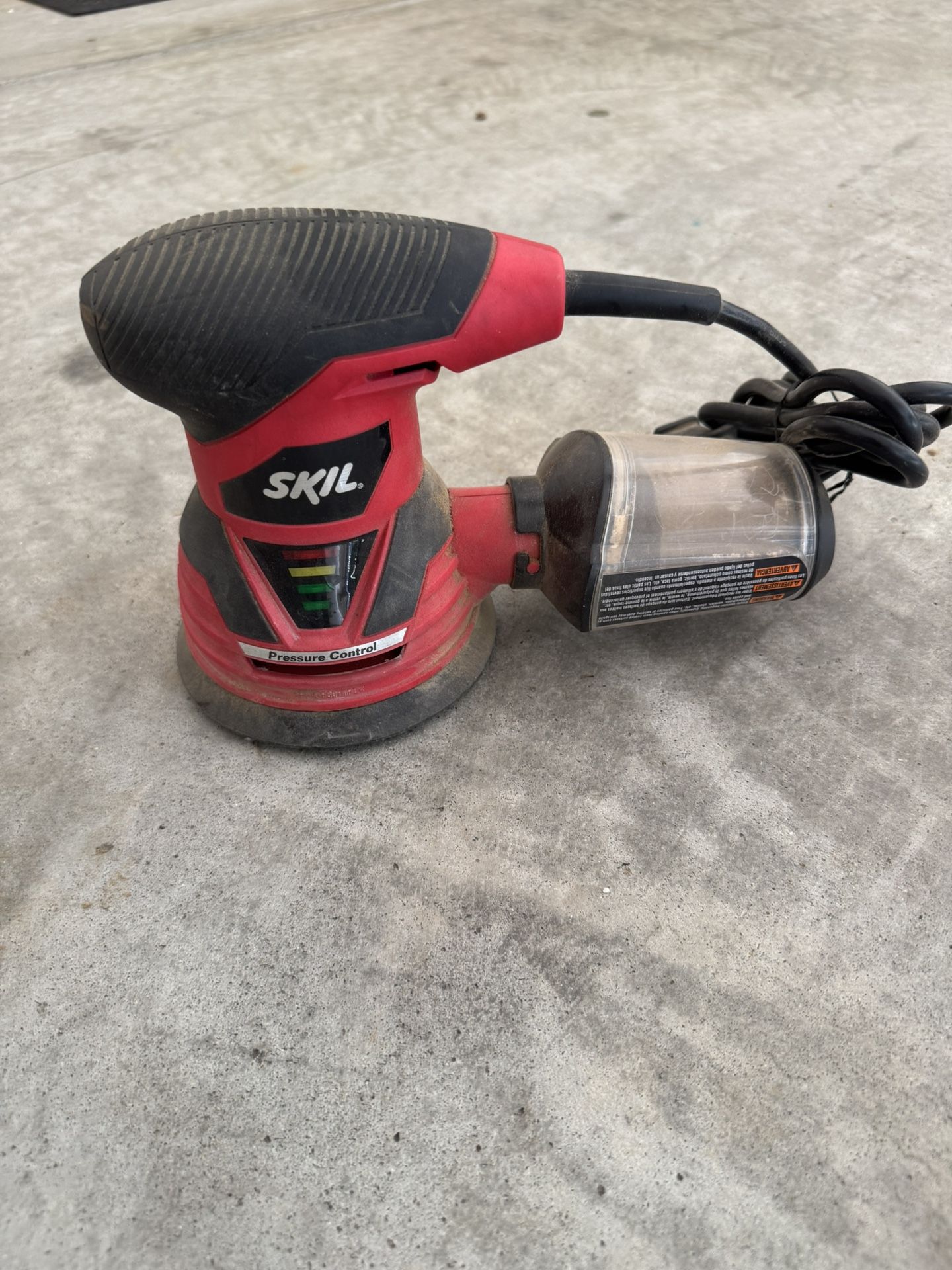 SKIL 7492-02 2.8 Amp 5-Inch Random Orbit Sander With Pressure Control