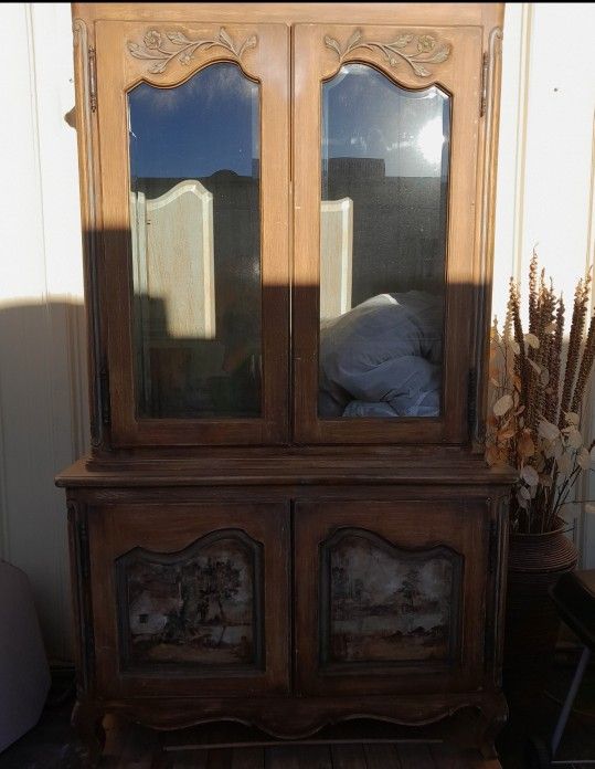 750 Vintage China Cabinet 