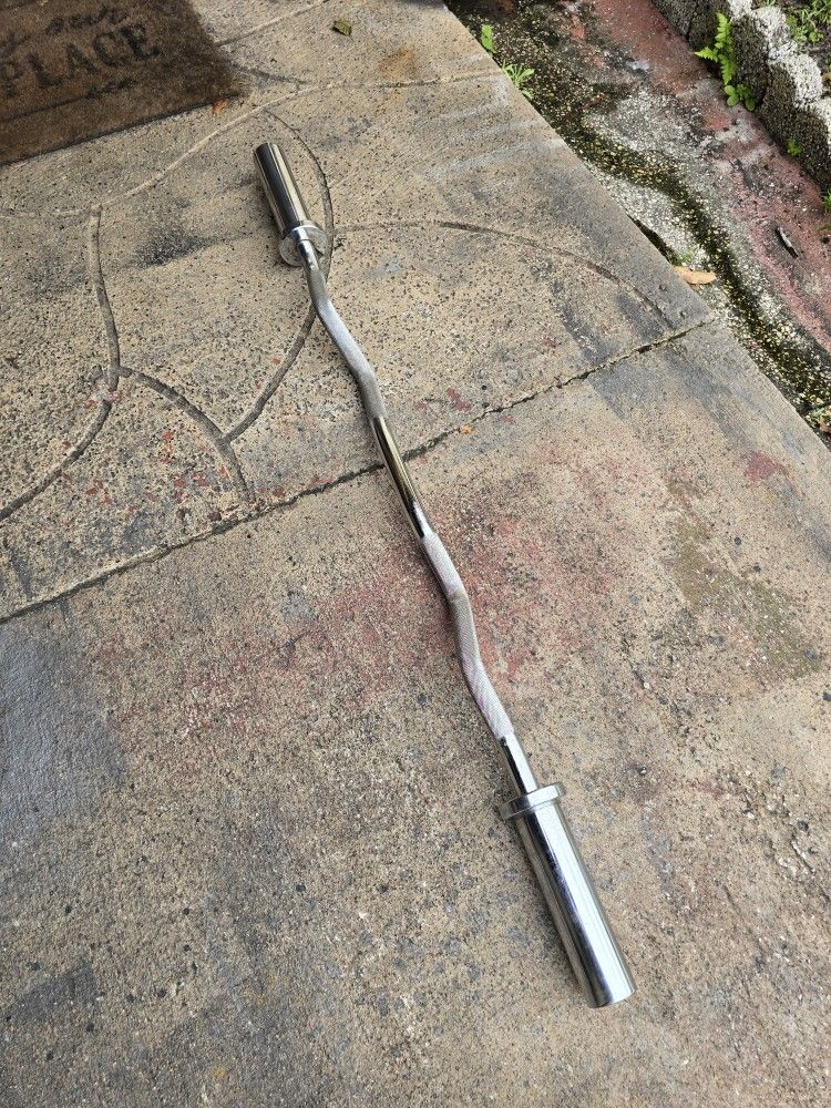 Weight Olympic Curl Bar