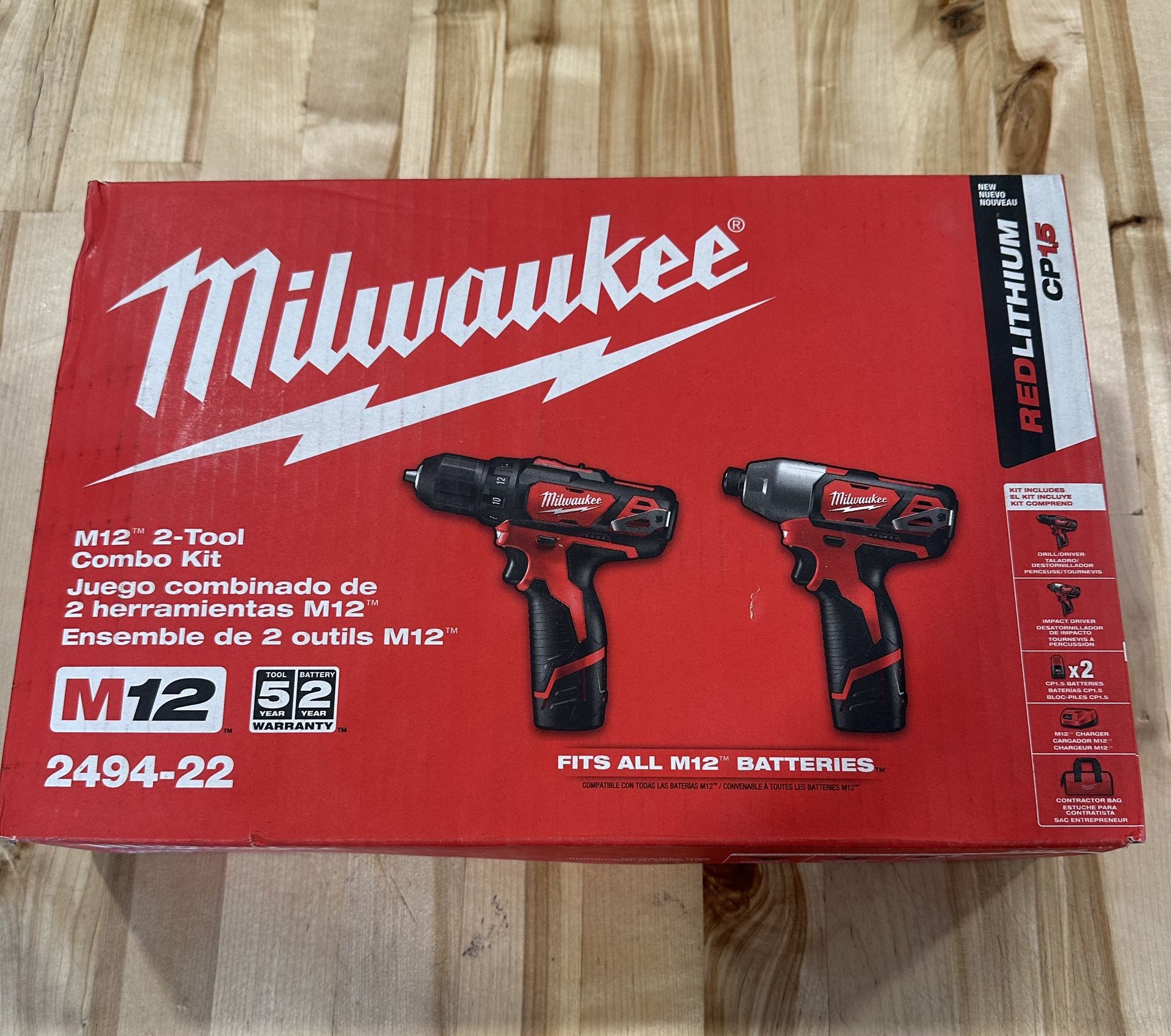Milwaukee M12 Tool Combo Kit