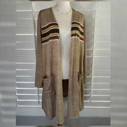 LULAROE • “Caroline” Open Front Cardigan (XL/fits14-18)