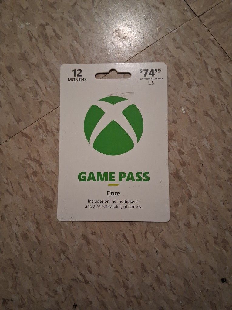 Xbox Live One Year