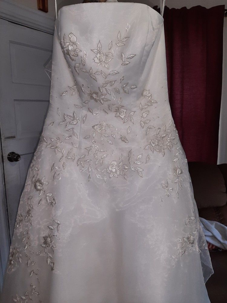 David's Bridal Wedding Dress
