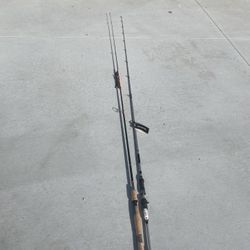 2 Fishing Rods For Sale 