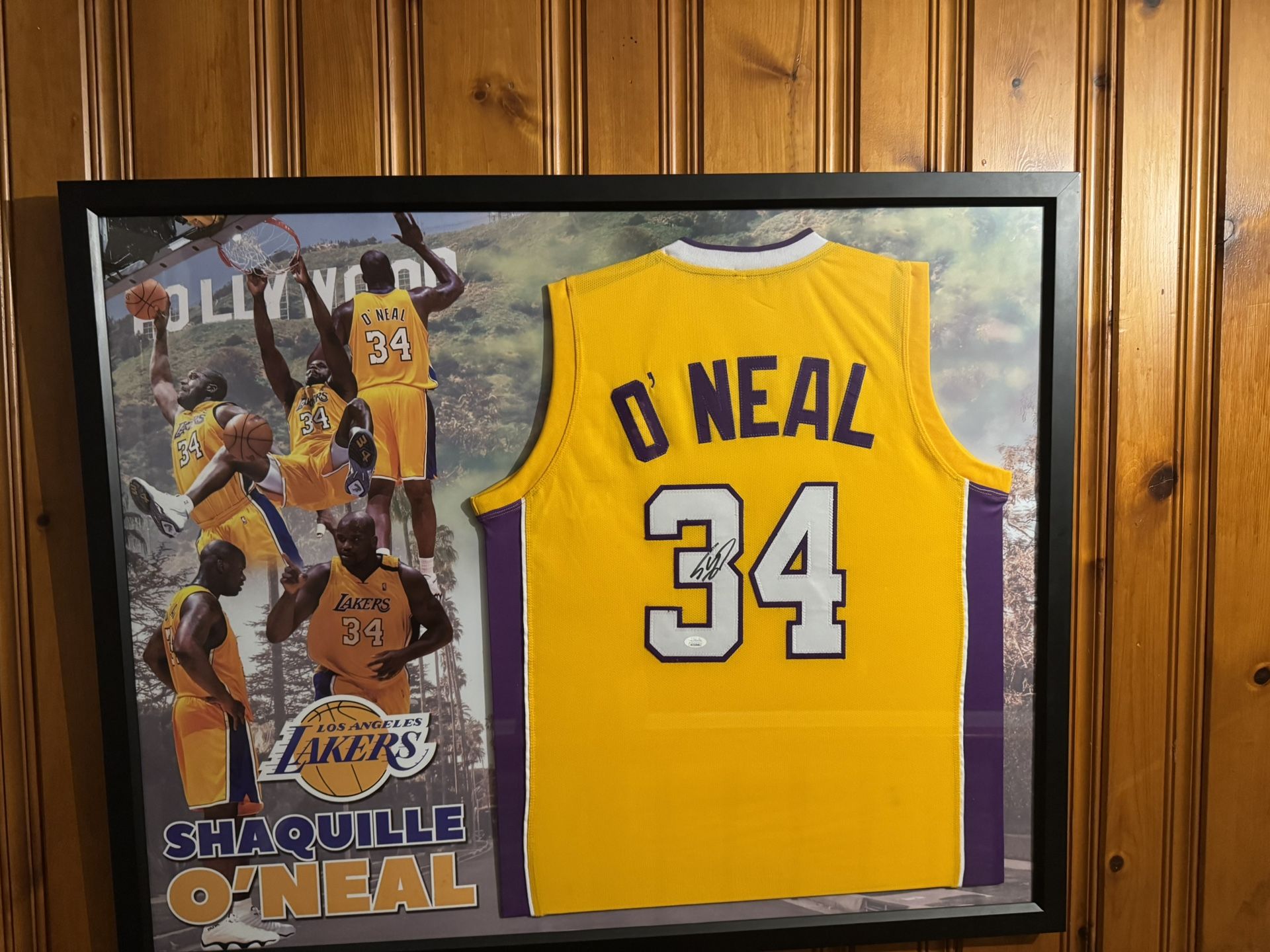 Shaquille O’Neal Signed Framed Jersey