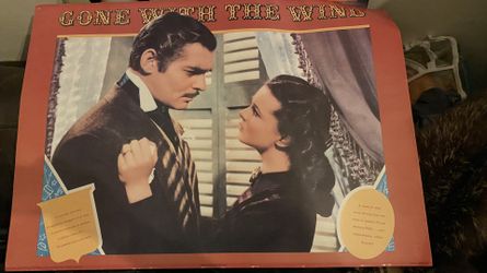 Gone with the wind poster 1968