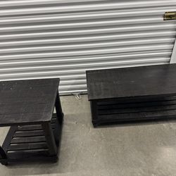 Blackwooden  living room tables