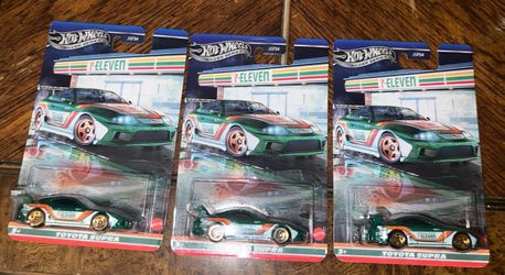 Hot wheels 7 eleven Exclusive Toyota Supra