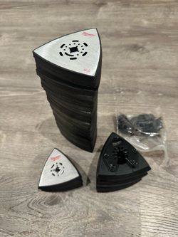 Milwaukee multitool sanding pads $2, $3, $5 each