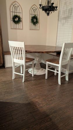 Custom Rustic round table