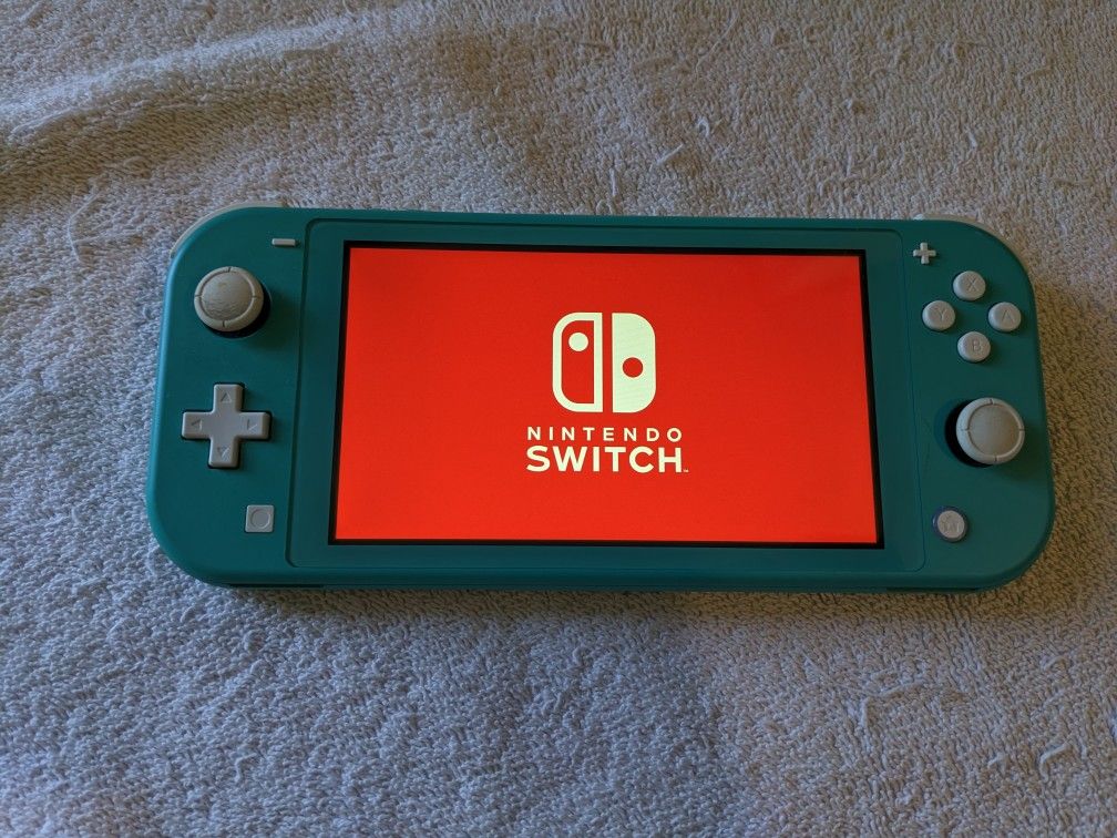 Nintendo Switch Lite Teal Green Color 