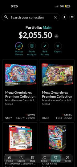 MEGA GRENINJA EX PREMIUM COLLECTION , BOOSTER BUNDLES ,FIRST PARTNER,SLEEVES,SINGLES BLISTERS,PERFECT ORDER