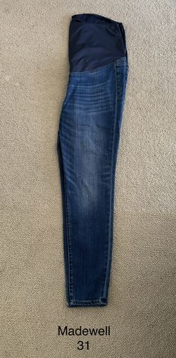 Madewell Maternity Over-the-Belly Skinny Jeans in Danny