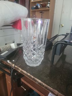 Marquis by Waterford Markham 9” Lead Crystal Vase Germany