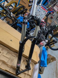 Front suspension fork for bike