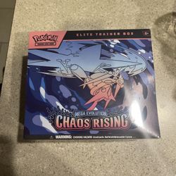 Mega Evolution Chaos Rising Elite trainer Box