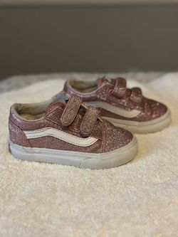 Toddler girls vans 7c