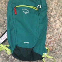 Osprey Green Hiking backpack 