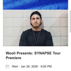 Wooli Presents: SYNAPSE Tour Premiere TICKETS