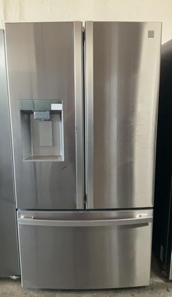Kenmore 3-Door Stainless Steel Refrigerator Fridge
