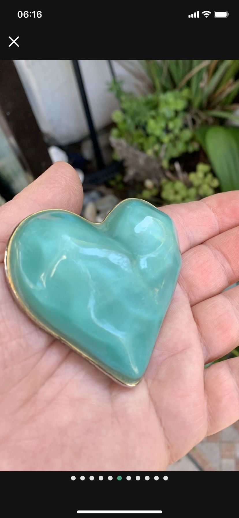 Heart Shaped Broach/pin & Decoration ❤️