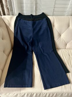 Womens wide leg pull on pants