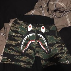 Bape  Shorts 150$ Need Gone ASAP !!!!!
