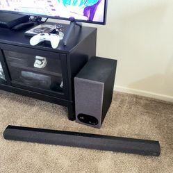 Polk Signa S3 2.1 Channel Universal TV Ultra Slim Sound Bar & Wireless Subwoofer System