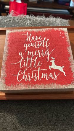 Christmas sign