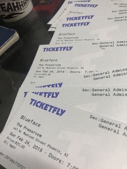 BLUEFACE TICKETS FEB 24TH AT THE PRESSROOM