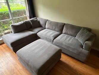 Costco Bainbridge Sectional and Ottoman