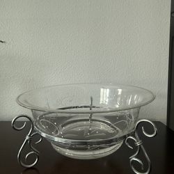 Partylite 3-Wick Candle Holder – White Radiance (Retired)